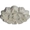 Ekena Millwork Emery Leaf Ceiling Medallion, Hand-Painted Pot of Cream Crackle, 7 5/8"OD x 1"P CM07EMPCC - alternate 4